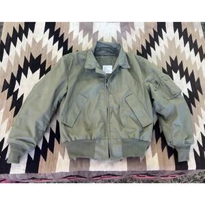 VTG US Military Cold Weather High Temperature Resistant bomber jacket coat M Reg